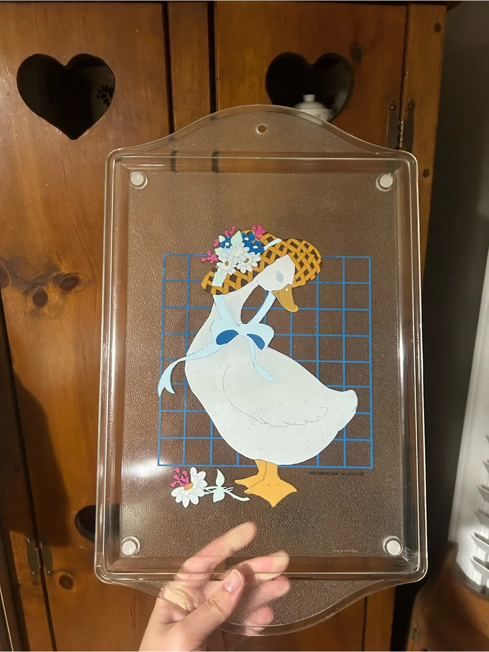 Vintage Goose & Fresh Garden Decorative Cutting Boards - Set of 2
